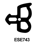 Corded Low Sight Line ‘E’ Gasket