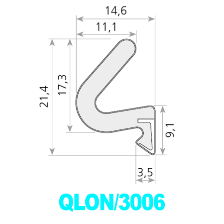 QLON Weatherseal 3006 White