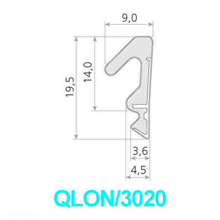 QLON Weatherseal 3020 White