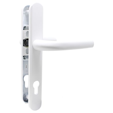 Q-line Alpha Lever / Lever Door Handles 215mm Fixings White