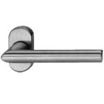 Schuco Door Handle (Oval Backplate) Round Lever