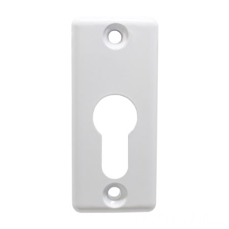 FSD Euro Escutcheon Plate in White