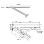 IPA 21327 Adjustable Restrictor Stay