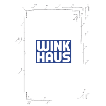 Winkhaus activPilot Concept Face Fixed technical drawing
