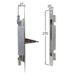 Sapa Slave Door Shootbolt Gearbox