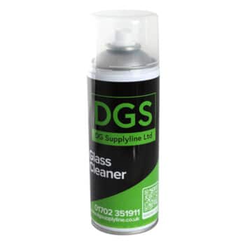 DGS Glass Cleaner aerosol can