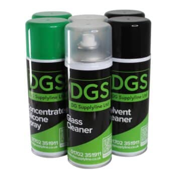 DGS assorted spray cans 3 x 2