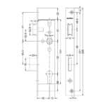 Schuco Mortice Door Lock